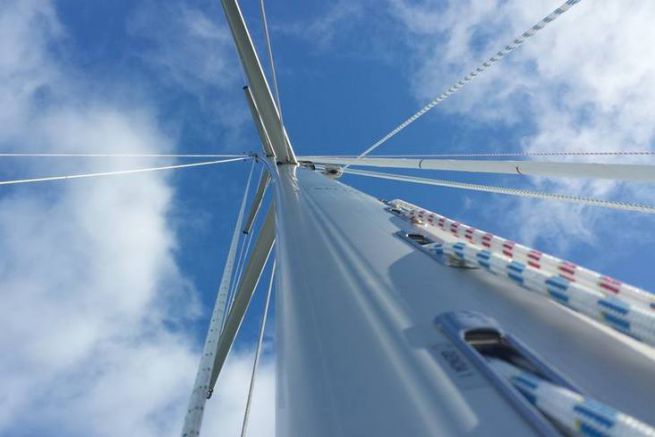 Standing rigging cable swaging and installation — Fenua Rigging Tahiti